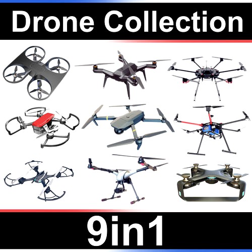 Drone Collection Set 9in1