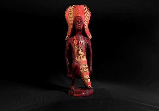 Decoration - African Statue 04 -