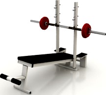 Bench 3D Model