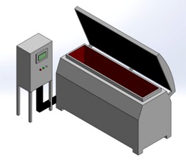 Simple Tub Vibratory Deburring Machine