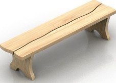 Bench 3D Model