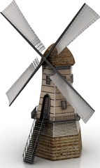 Mill 3D Model