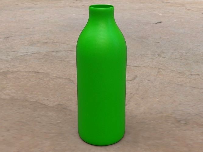 Pre-Hollowed Bottle 1 Plain | 3D