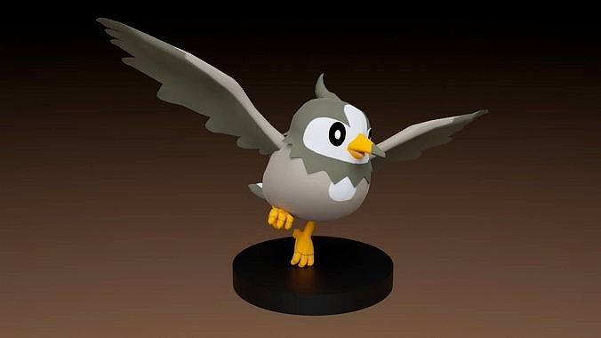 POKEMON STARLY | 3D