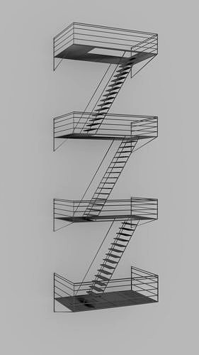 Fire Escape Staircase