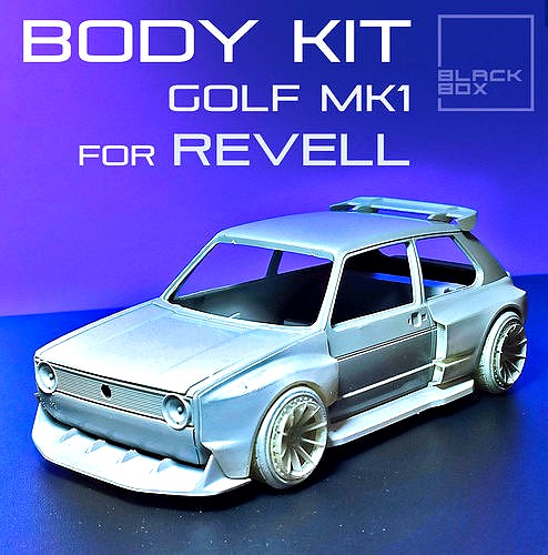 GOLF 1 BODYKIT For REVELL 1-24 | 3D