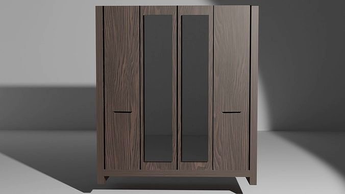 Wooded Middle Wardrobe