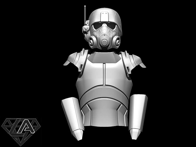 Fallout NCR Ranger combat armor | 3D