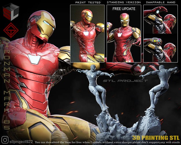 Iron Man - Mk 85 | 3D