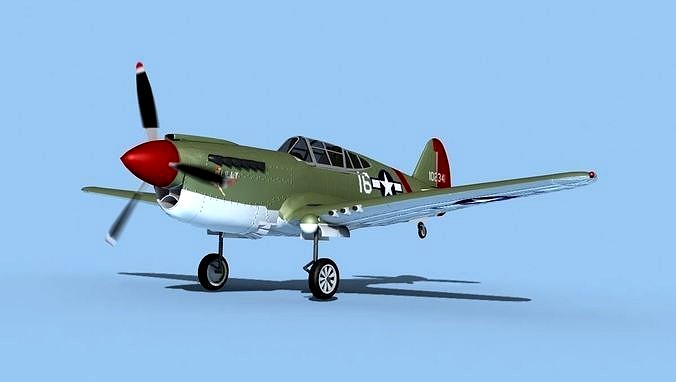 Curtiss P-40F Warhawk V02 USAAF