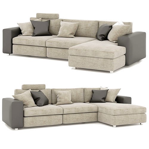 corner sofa set with pillows