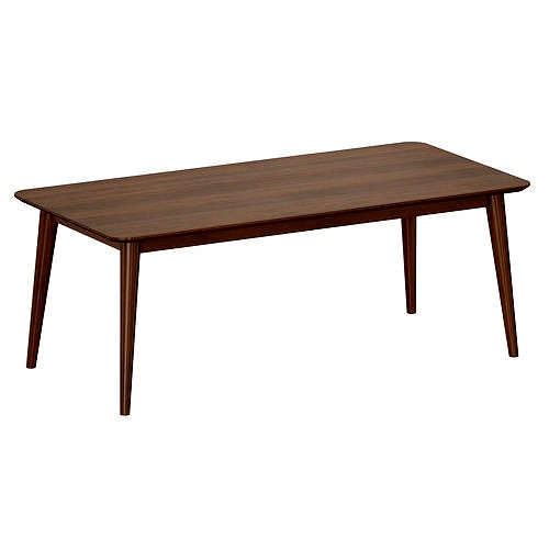 Tate Walnut Extendable Midcentury Dining Table Crate and Barrel
