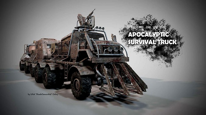 Post Apocalyptic Survival Truck