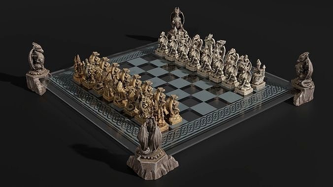 Dragon Chess Set