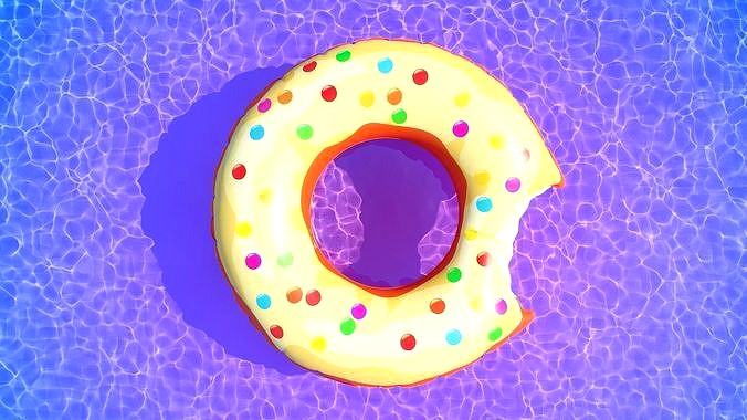Swim ring donut 04