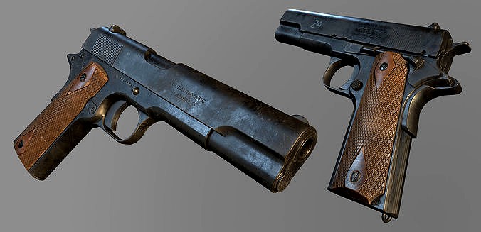 Colt 1911 Handgun Game ready