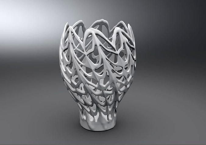 Coral Vase 2 | 3D