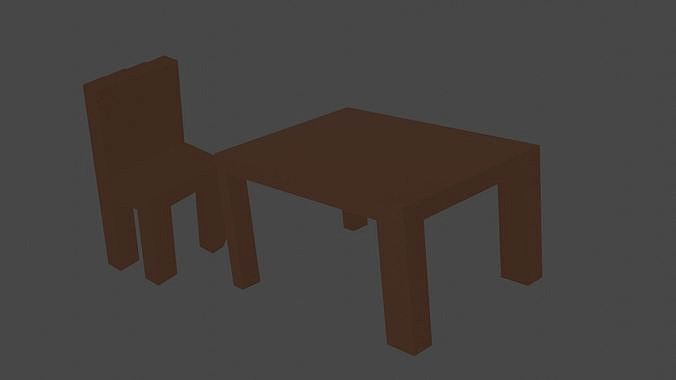 It is a Table and chair