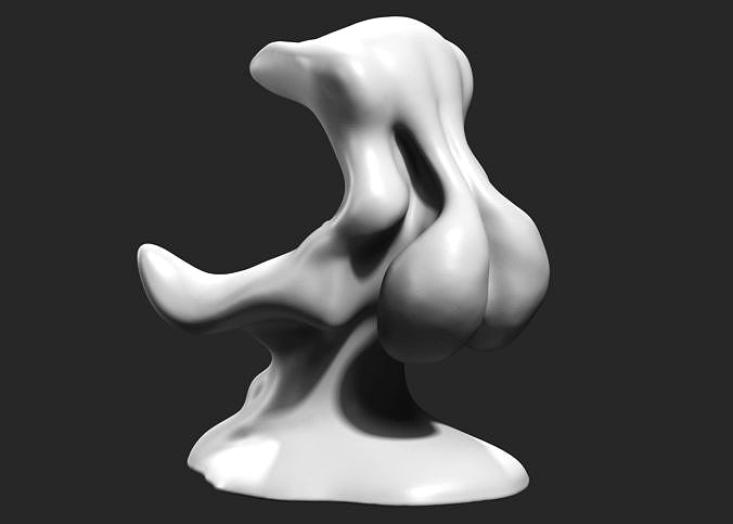Modern Abstract Decorative sculpture 3d print model 58 | 3D