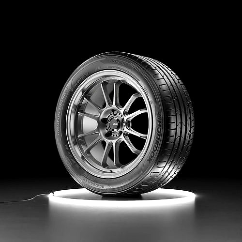 Car wheel Hankook Ventus Prime 3 tire with Konig Hypergram rim