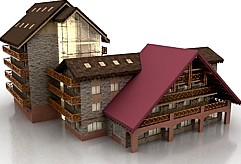 Hotel 3D Model