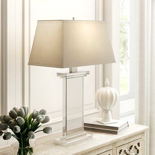 Wessel  Chrome Table Lamp