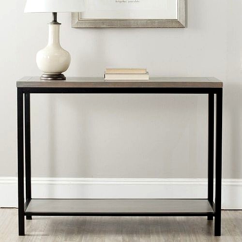 French Gray Nehru 41 Console Table