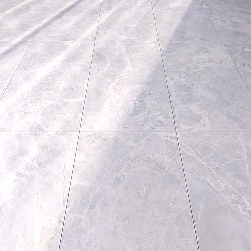 Marble Floor Alpha Bianco Set