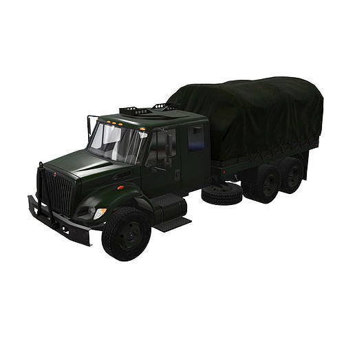 Military Truck Green