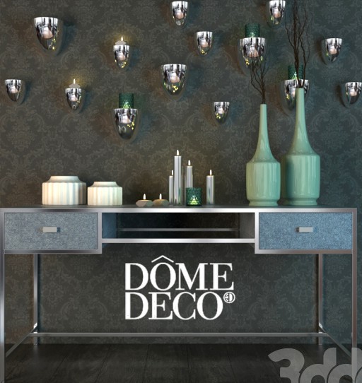 Dome Deco набор декора с полками и консолью