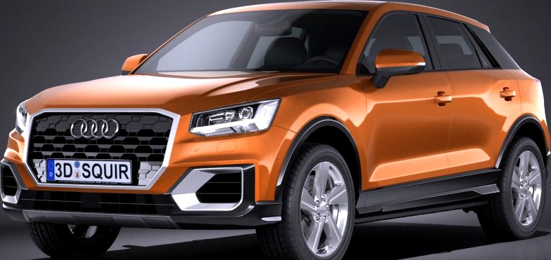 Audi Q2 20173d model