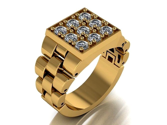 rolex ring | 3D