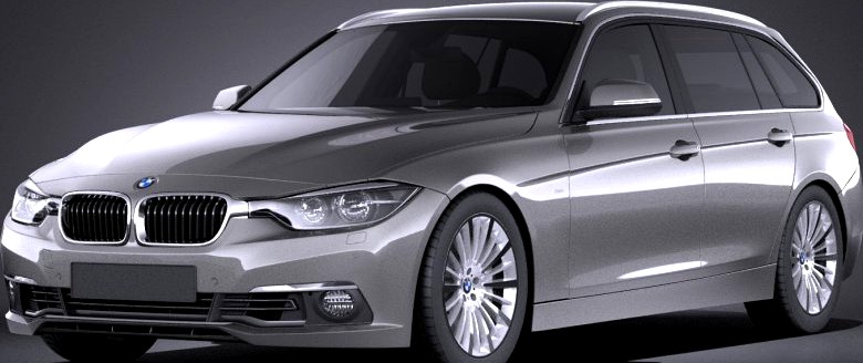 BMW 3-Series f31 Touring 2016 VRAY3d model