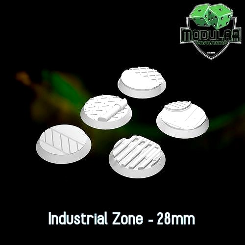 Industrial Zone - 28mm | 3D