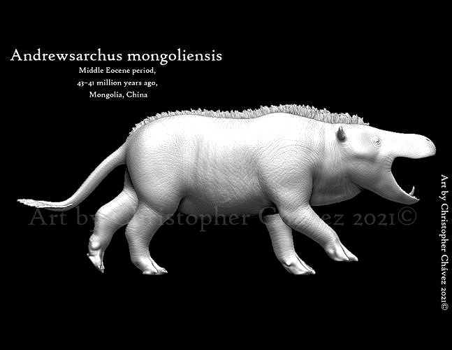 Andrewsarchus mongoliensis | 3D