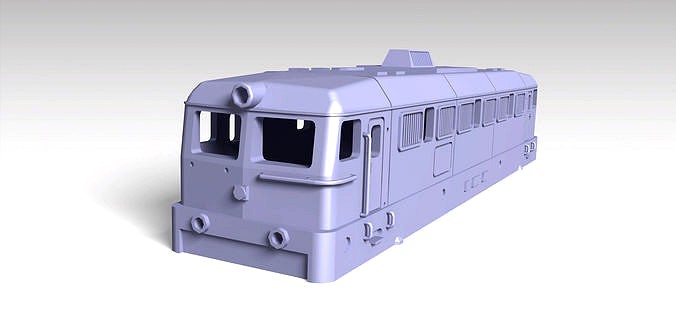 V43 train bodywork | 3D