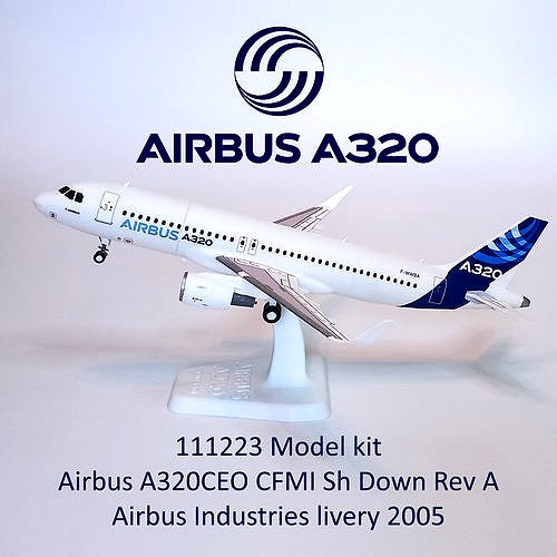 111223 Airbus A320CEO CFMI Sh Down | 3D