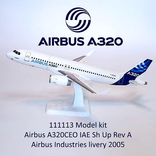 111113 Airbus A320CEO IAE Sh Up | 3D