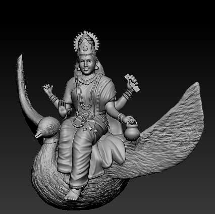 Laxmi Idol 3D Printable model | 3D