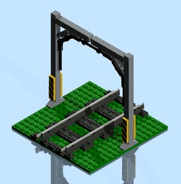 Lego- railway loading gauge