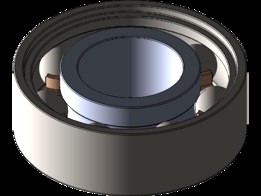 Ball bearing with Cage Retainer