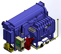 500-Ton Absorption Chiller/Heater [2-Stage, Direct-Fired, Series-Flow]