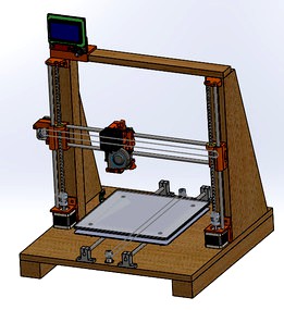 Wood 3D printer