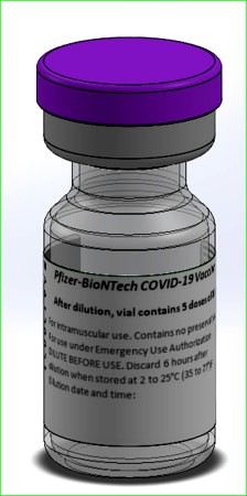 Pfizer Vaccine Vial