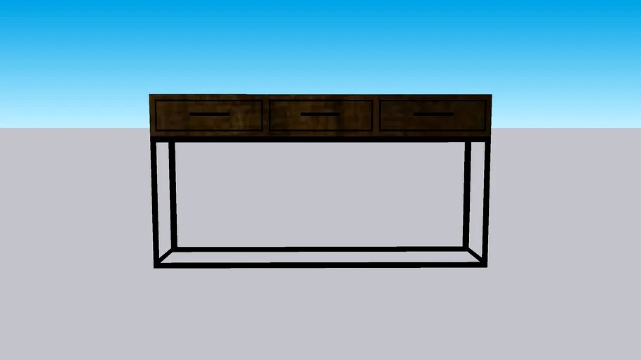 Console Table, Industrial Style