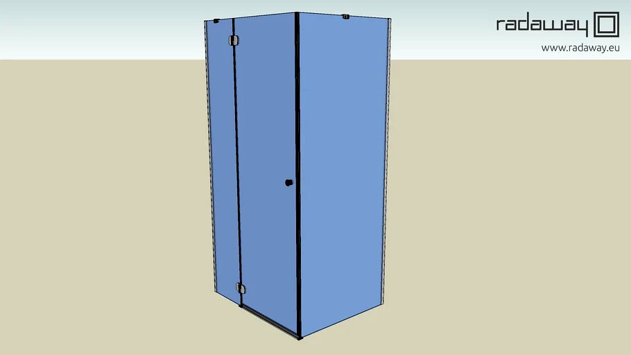 Torrenta KDJ - slanted support bar - shower enclosure