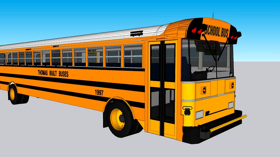 1995 Thomas Built MVP-ER (84 passenger) school bus (Low Headroom)