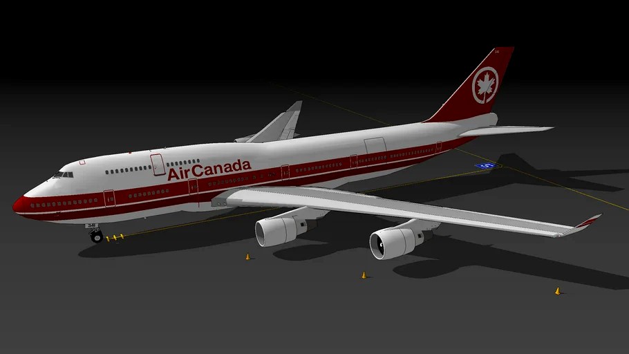 Air Canada 747-433M (1993)