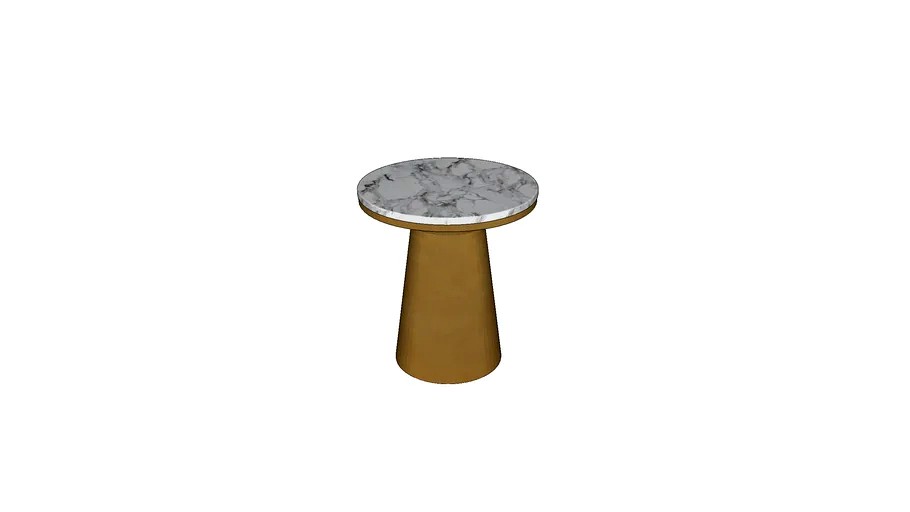 Martini Side Table Deux (Marble)