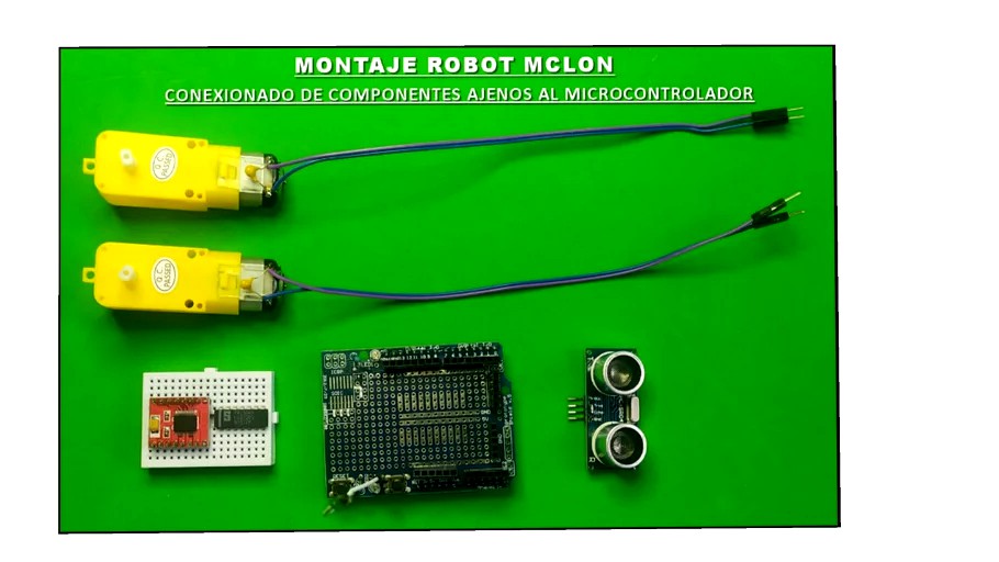 Pasos previos para montar el robot mClon